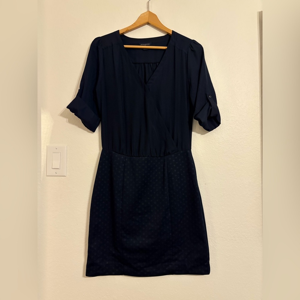 Banana Republic Navy Blue Dress